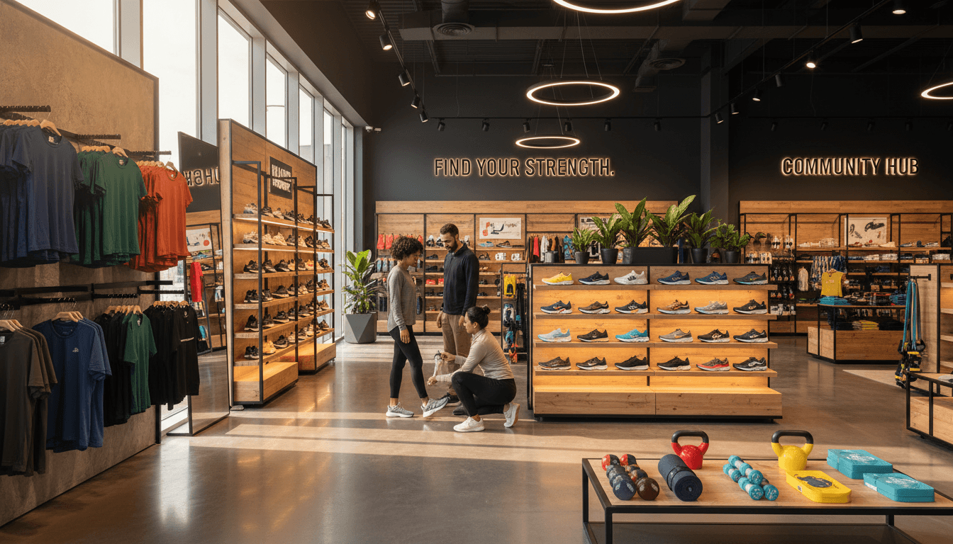 Distributeur automatique dans un couloir de centre sportif
